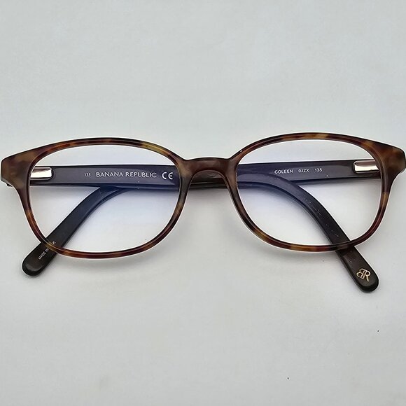 *SOLD* Banana Republic Coleen 0JZX Carmel Tortoise Brown Eyeglasses Frame - Picture 11 of 13
